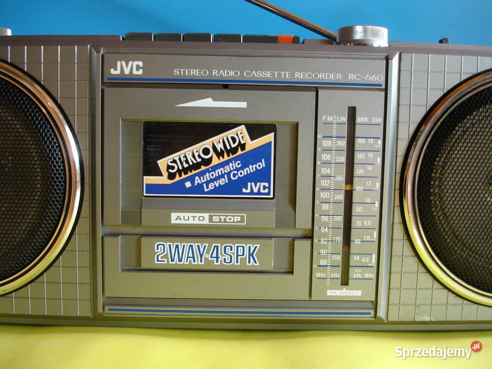 Radiomagnetofon JVC RC660LS Zielona Góra