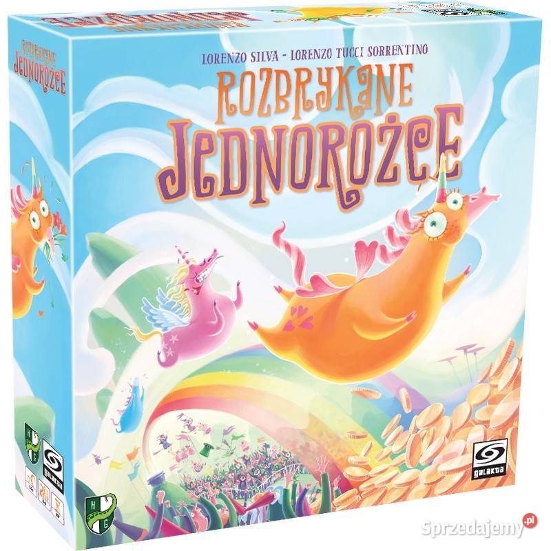 Galakta gra planszowa rozbrykane jednorożce Pozostałe Bielsk Podlaski