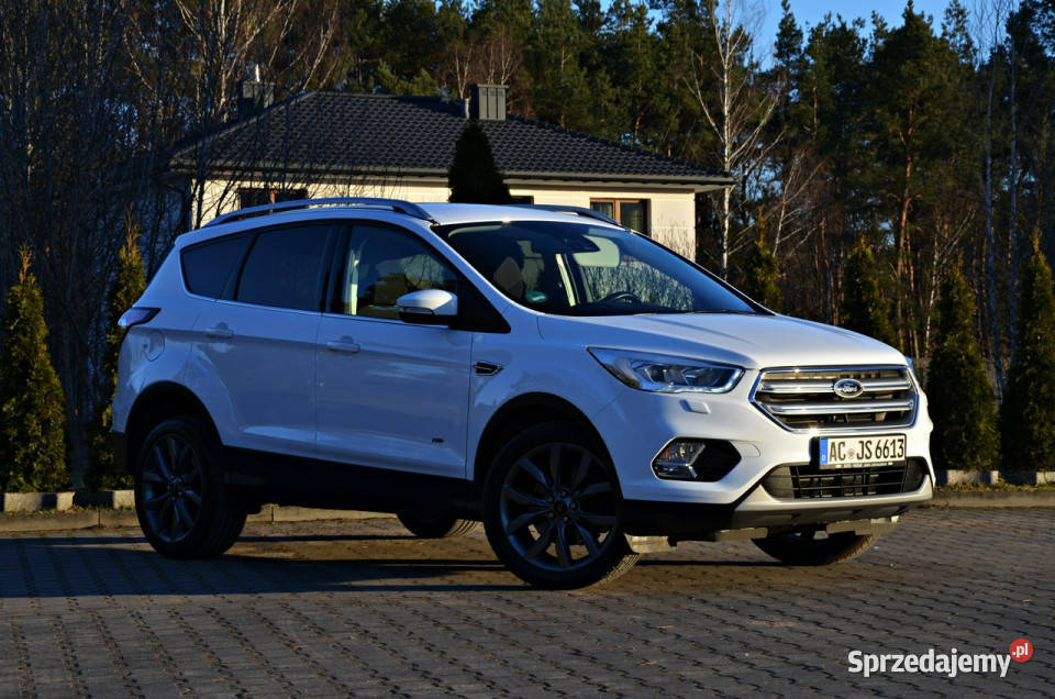 Ford Kuga 20 TDCI 180 4x4 LED Serwis Idealna II ASR (kontrola trakcji) Ostrów Mazowiecka