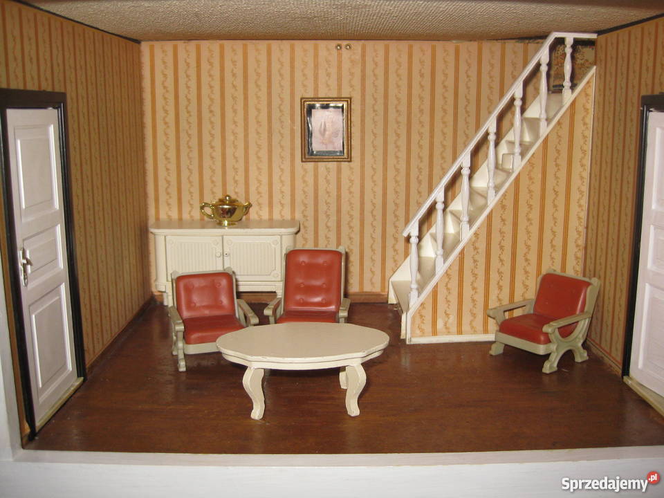 Drewniany domek lalek lata 7080 Legnica