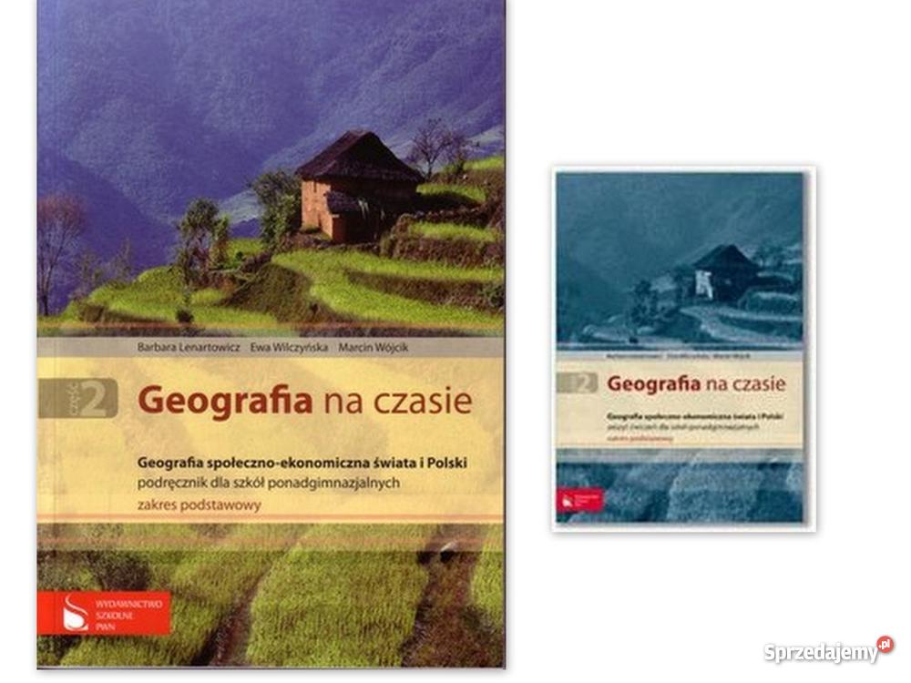 Geografia na czasie cz II PWN podręcznik ćwiczen śląskie Pawłowice