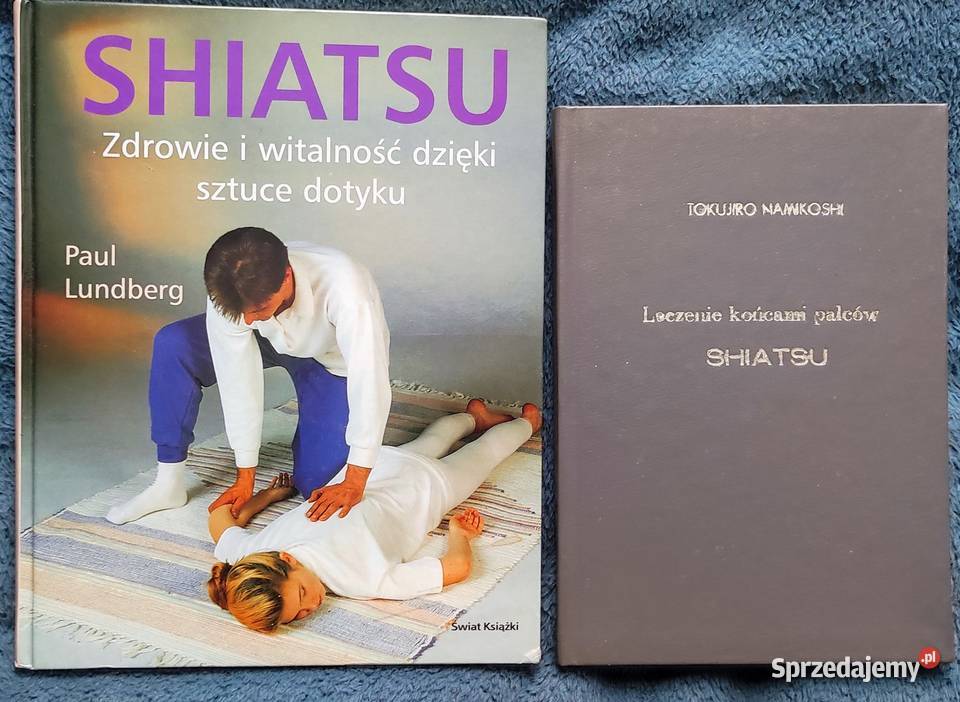 Kręgarstwo masaże akupresura książki sprzedam