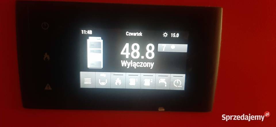 Kocioł pelletowy 16 kW 5klasa EcoDesign Czarny Dunajec