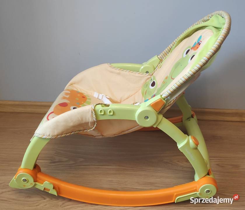 Bujaczek Leżaczek Fotelik żabka FisherPrice Leżaczki i huśtawki Gorzów Wielkopolski