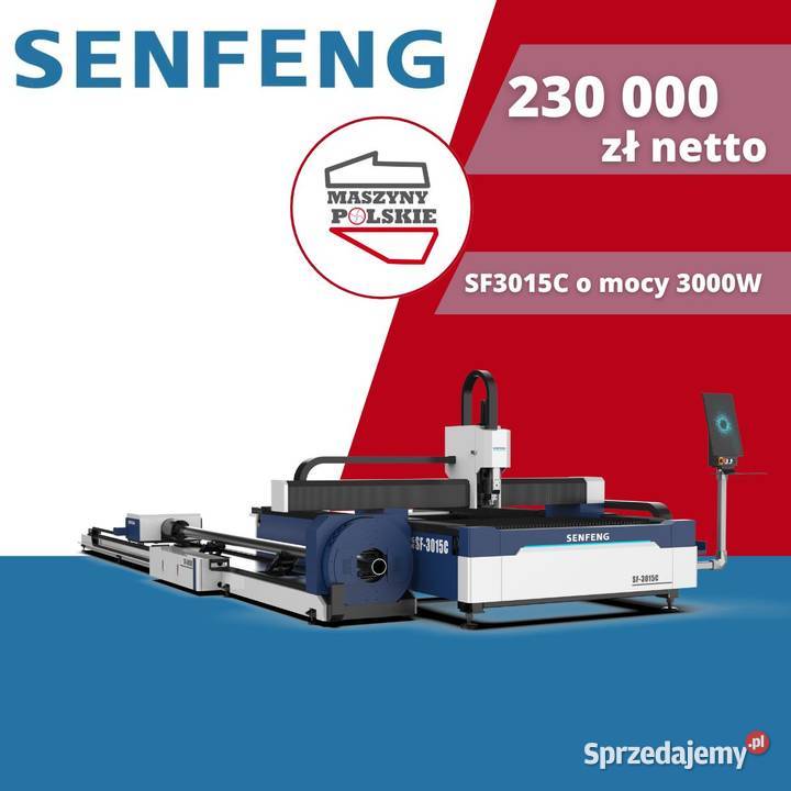 NOWA WYCINARKA LASEROWA FIBER SF3015C O MOCY kujawsko-pomorskie Toruń
