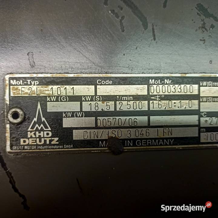 Silnik Deutz F2L1011 Czesci Rozrusznik Pozostałe Bielsko-Biała