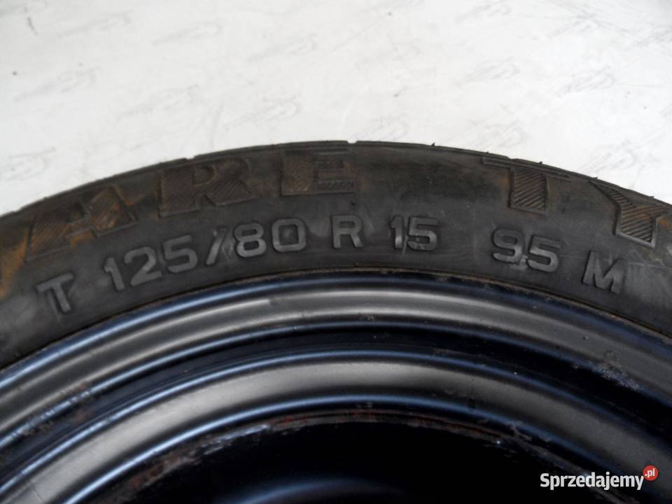 FORD FOCUS MK1 I koło dojazdowe 1258015 95M Koła dojazdowe