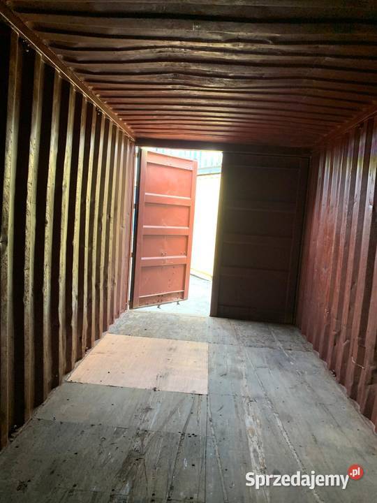 Kontener magazynowy 20DV 6 metrowy szczelny