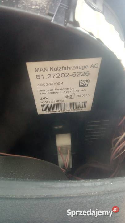 Licznik Zegary MAN TGL TGM TGX TGA 81272026226 Rzędowice sprzedam
