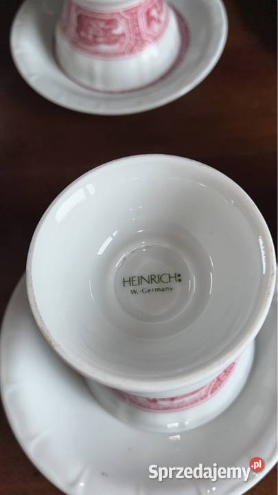 Filiżanka do czekolady Syg Henrich Germany 3 Porcelana i szkło Gdańsk