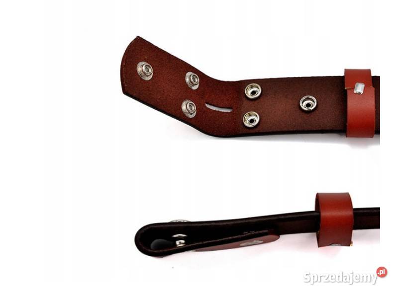 PASEK DO SPODNI SKÓRA SKÓRZANY BEZ KLAMRY 130 śląskie Sosnowiec