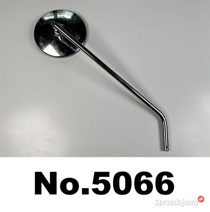 Lusterko motocyklowe prawe okrągłe chrom fi Łobżenica sprzedam