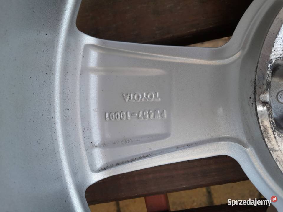 felgi aluminiowe 17 Toyota RAV4 5x1143 17x65J Biadacz sprzedam