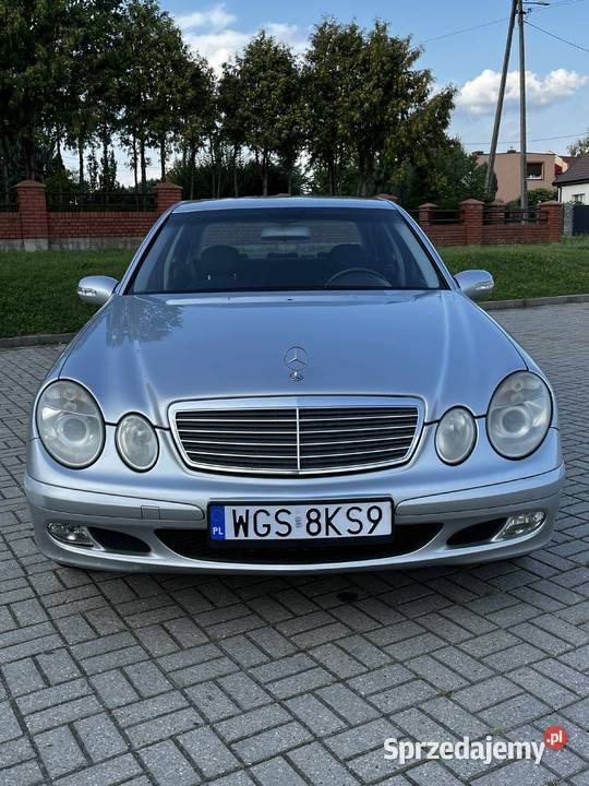 Mercedes EKlasa W211 22 cdi 2003r tempomat mazowieckie Gostynin