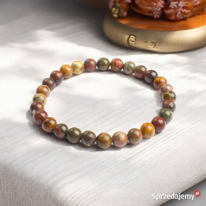 Bransoletka Jaspis picasso Bransoletki Zgierz