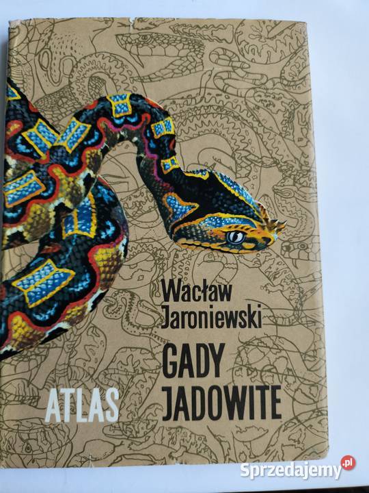 Gady jadowite Atlas Wacław Jaroniewski pomorskie