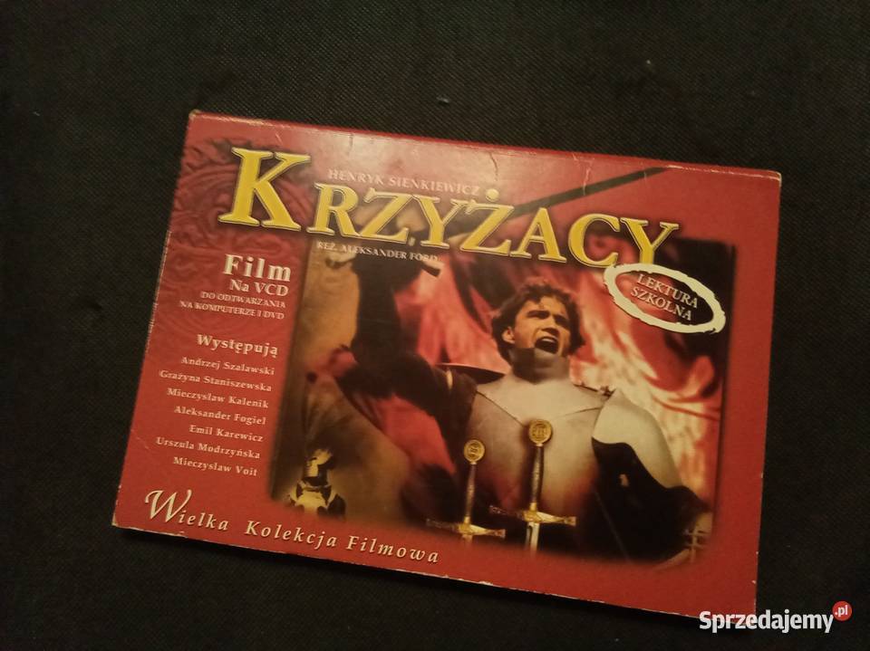 Krzyżacy film 3 płyty 3 i więcej mazowieckie Warszawa sprzedam