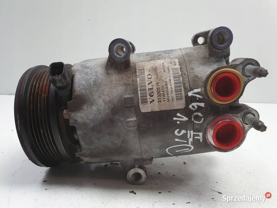 SPRĘŻARKA KLIMATYZACJI Volvo S60 II V60 16 T3 Kompresory klimatyzacji lubelskie