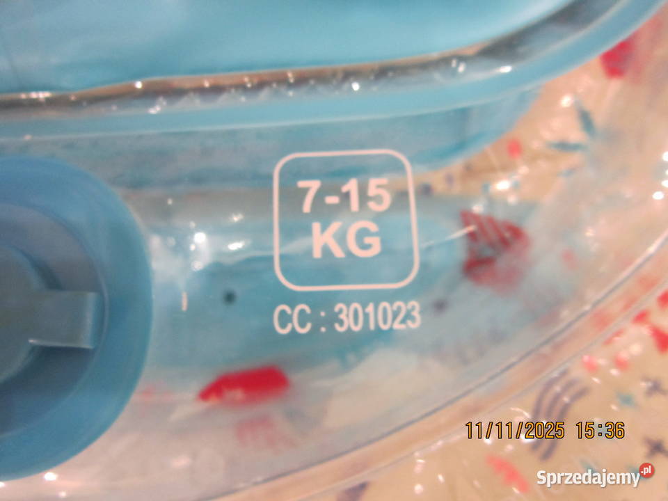 Kółko pompowane dziecka z siedzeniem i uchwytami Warszawa