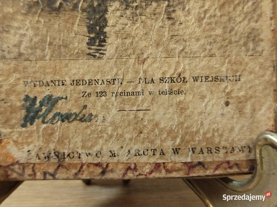Książka Geografja szkół wiejskich D Gayówna 192 Szczecin