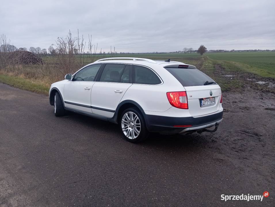 Skoda superb outdoor 20 TDI 170 skórzana tapicerka Stargard