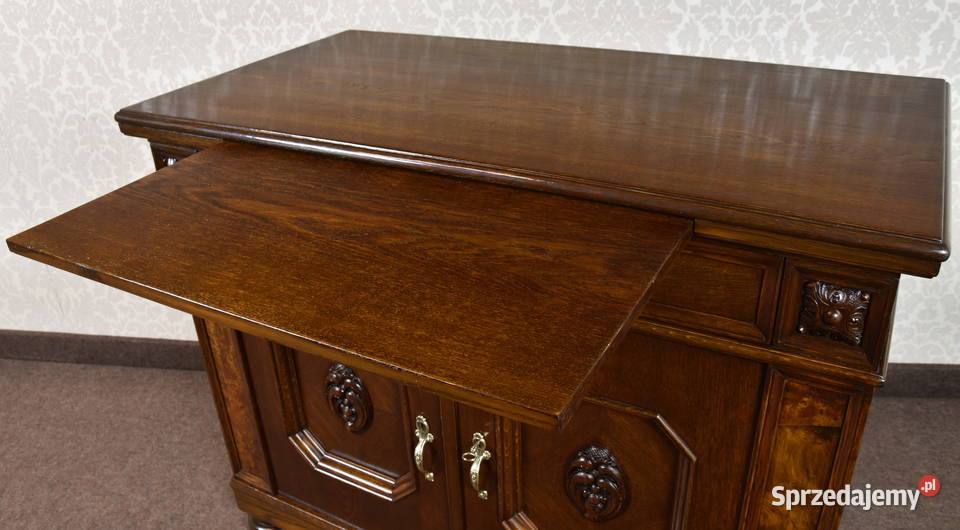 Komoda międzywojenna antyk stara lata 20 stylowa Swarzędz