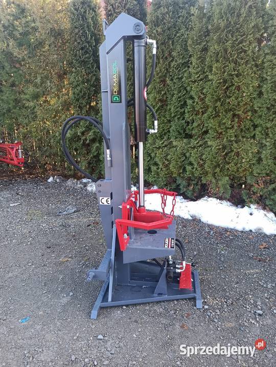 łuparka do drewna pionowa Firmy DEMARO Gwarancja nieuszkodzony Pługi podkarpackie Sanok