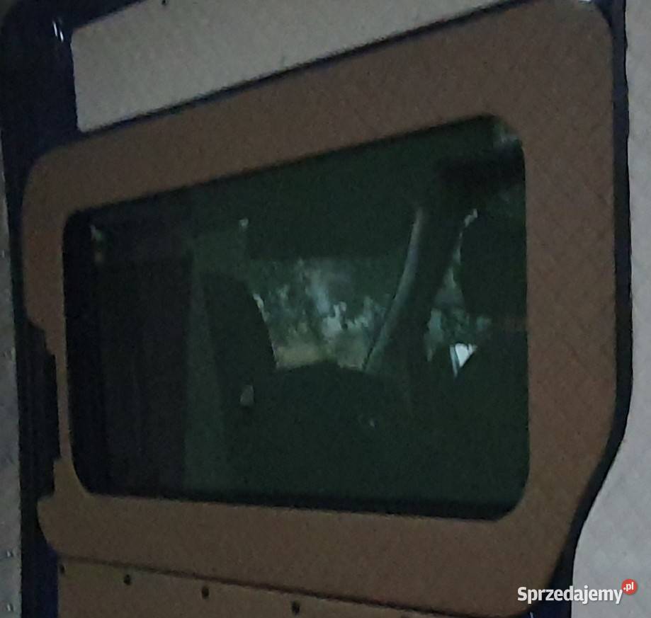 zabudowa szyby drzwi bocznych kamper Mińsk Mazowiecki sprzedam