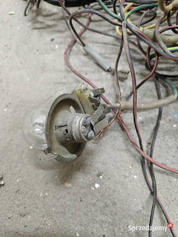 Instalacją elektryczna stacyjka oprawka Mz 250 Kłodawa