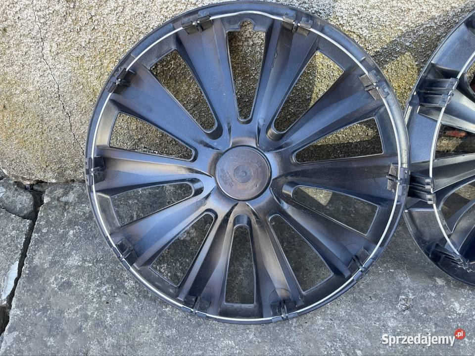 Uniwersalne srebrne kołpaki 16 na felgi stalowe Motoryzacja Jarosław