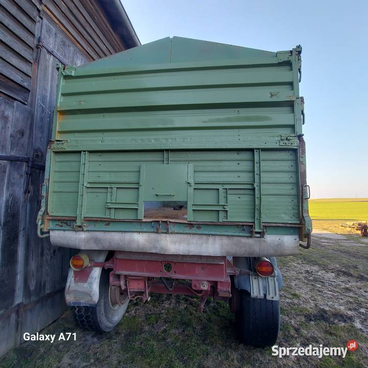 Przyczepa rolnicza Bergmann nieuszkodzony Lubawa