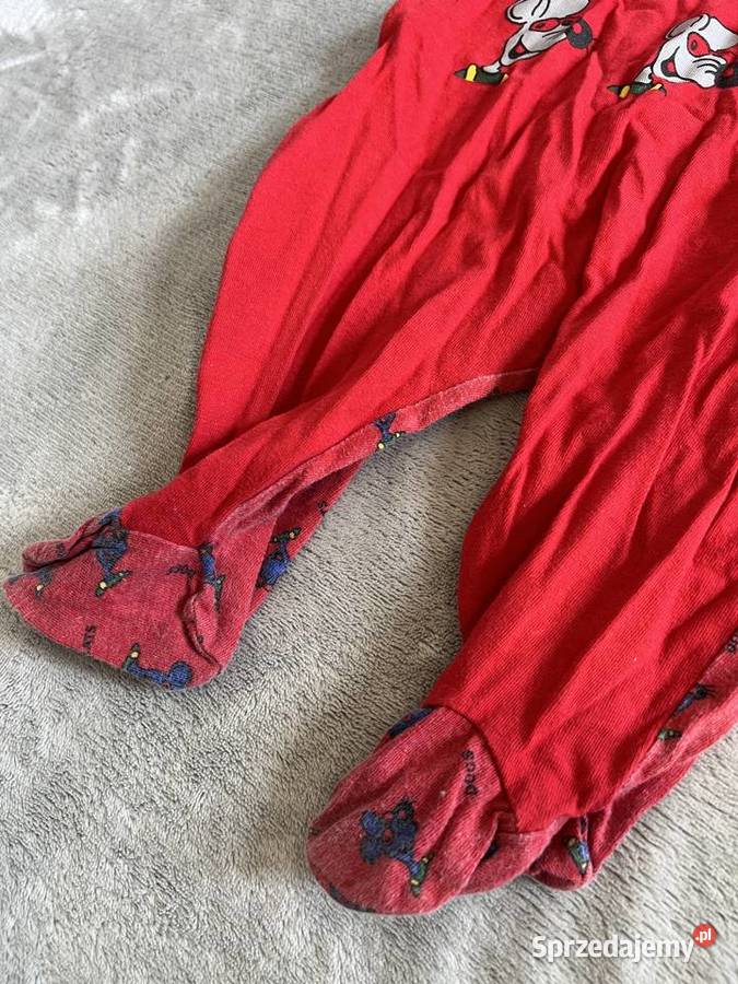 Pajacyk body dziecięce czerwone podkarpackie Jasło