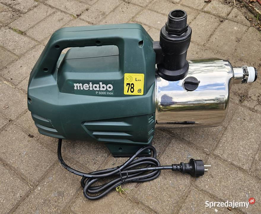 METABO Pompa ogrodowa 6000 lh 55 bar p 6000 inox Wrocław
