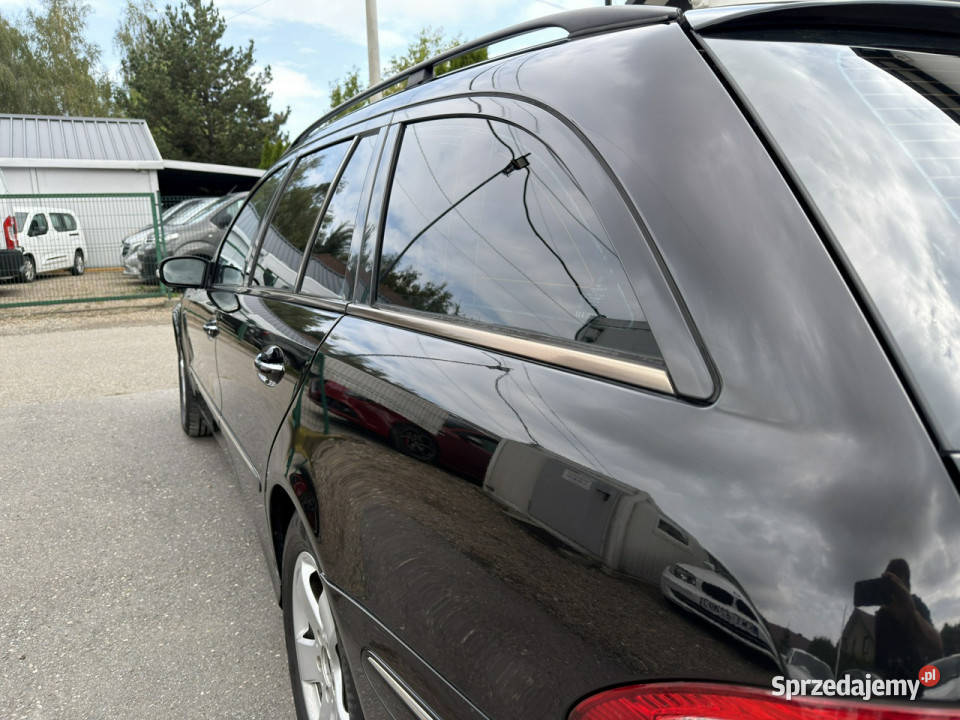 Mercedes E 320 RatyZamiana Gwarancja zdrowy czujnik deszczu Gdów