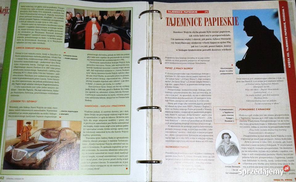 Jan Paweł II kolekcja 16 ksiąg kolekcji Pozostałe Chełm