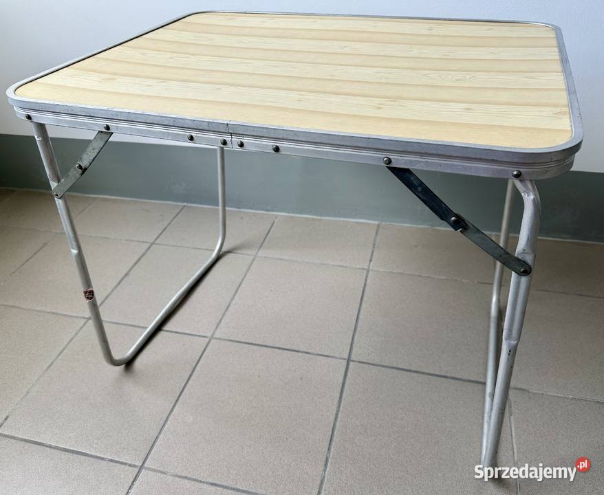 Stolik turystyczny PRL Polsport vintage składany mazowieckie Warszawa