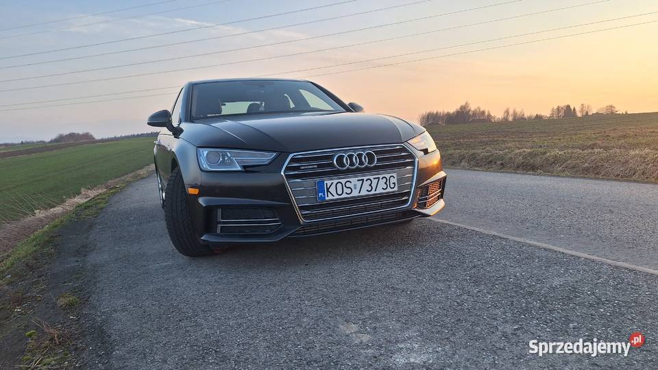 Audi A4 Limousine 20 TFSI quattro S tronic sport nieuszkodzony małopolskie Polanka Wielka