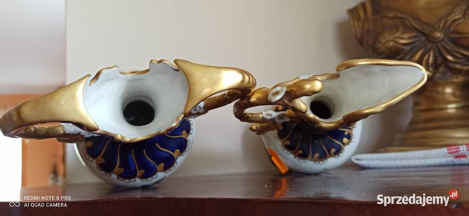 Amfora Royal Dux Czechoslovacia Ręcznie malowana pomorskie Gdańsk