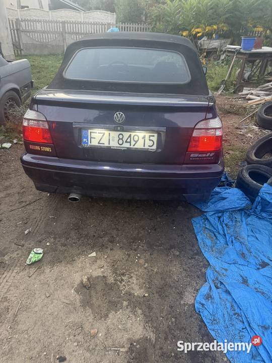 Vw golf 3 cabrio Zielona Góra sprzedam