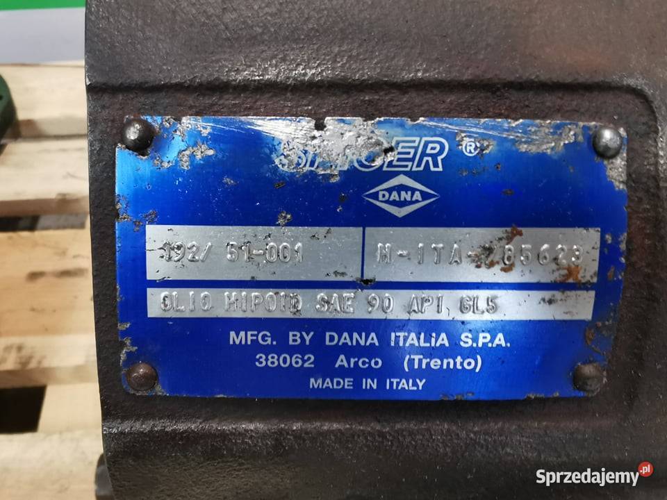 Środek mostu Holland 1107 EXD Spicer 7X51 Pozostałe wielkopolskie