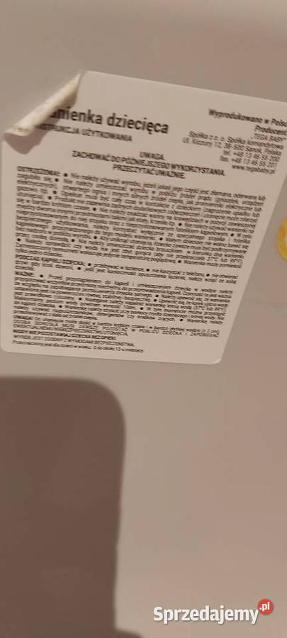Wanienka dziecięca TEGA 102 ze stelażem szara Warszawa