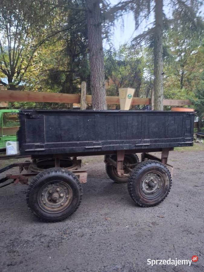 Przyczepka Multicar minitraktorek sztywna 2 lubuskie Krosno Odrzańskie