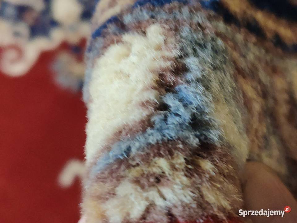 Wełniany ręcznie tkany perski dywan dywanik 93 X Kraków