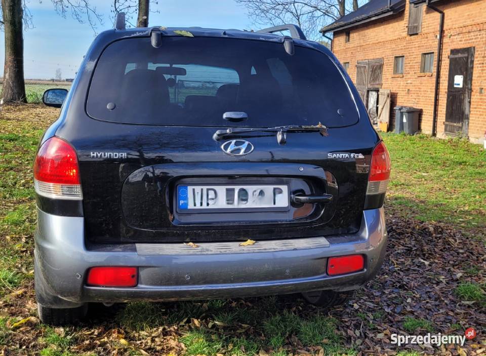 Hyundai santa fe I Auto bez wad Prywatne klimatyzacja łódzkie Uniejów