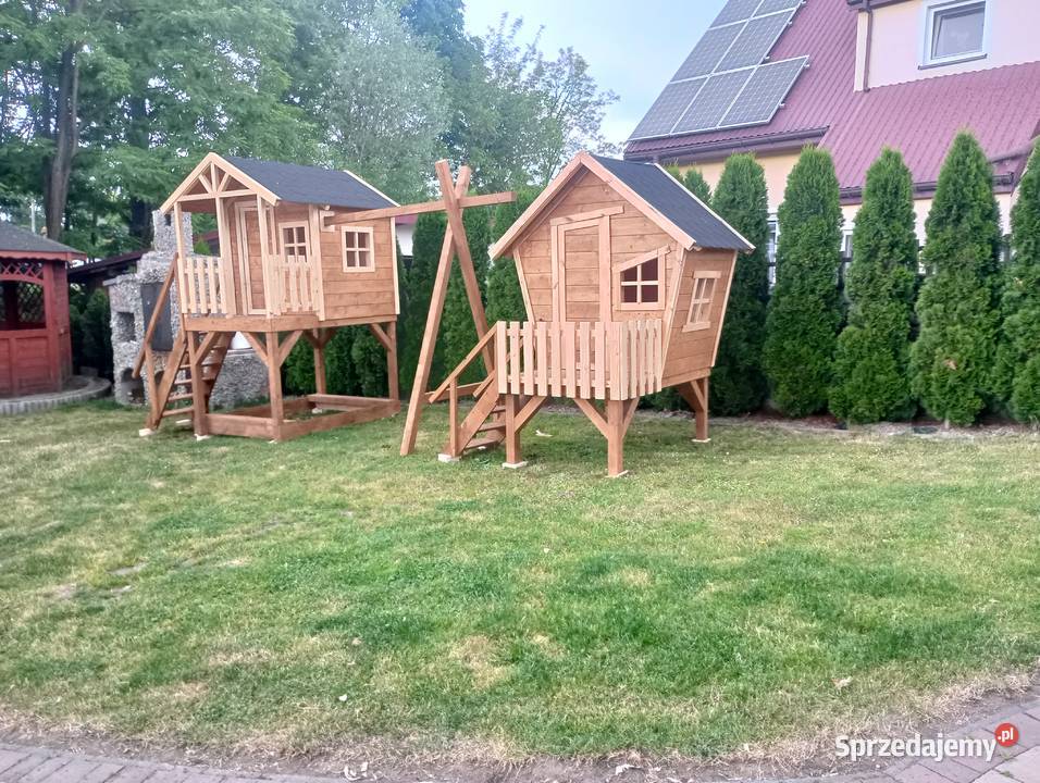Domek drewniany plac zabaw dzieci Rzeszów sprzedam