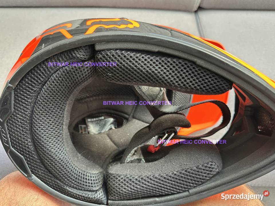 Kask rowerowy FullFace Fox v1 S