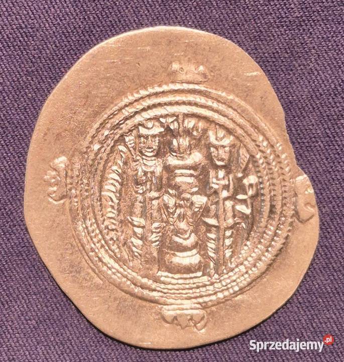 Islam Persja Sasanidzi Drachma Khusru II 590628 Wałbrzych