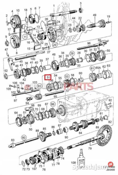 KOŁO ZĘBATE SKRZYNI SAAB 900 8693 20 23 zASO sprzedam