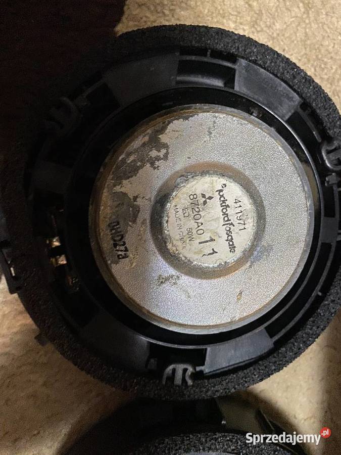 Car audio Rockford Mitsubishi LancerOutlanderASX Car audio mazowieckie Pilawa sprzedam