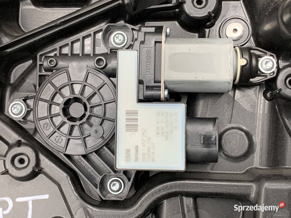 PODNOŚNIK SZYBY PRAWY TYŁ BMW G30 7457252